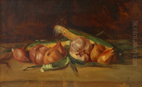 Still Life. Vegetables Oil Painting by Hmayak Hakobyan