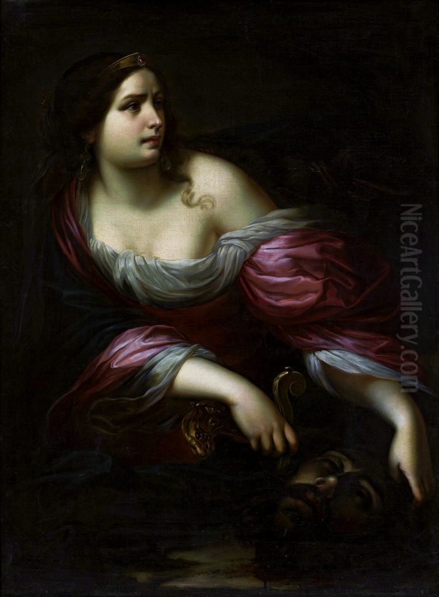 Judith with the head of Holofernes Oil Painting by Carlo Francesco Nuvolone