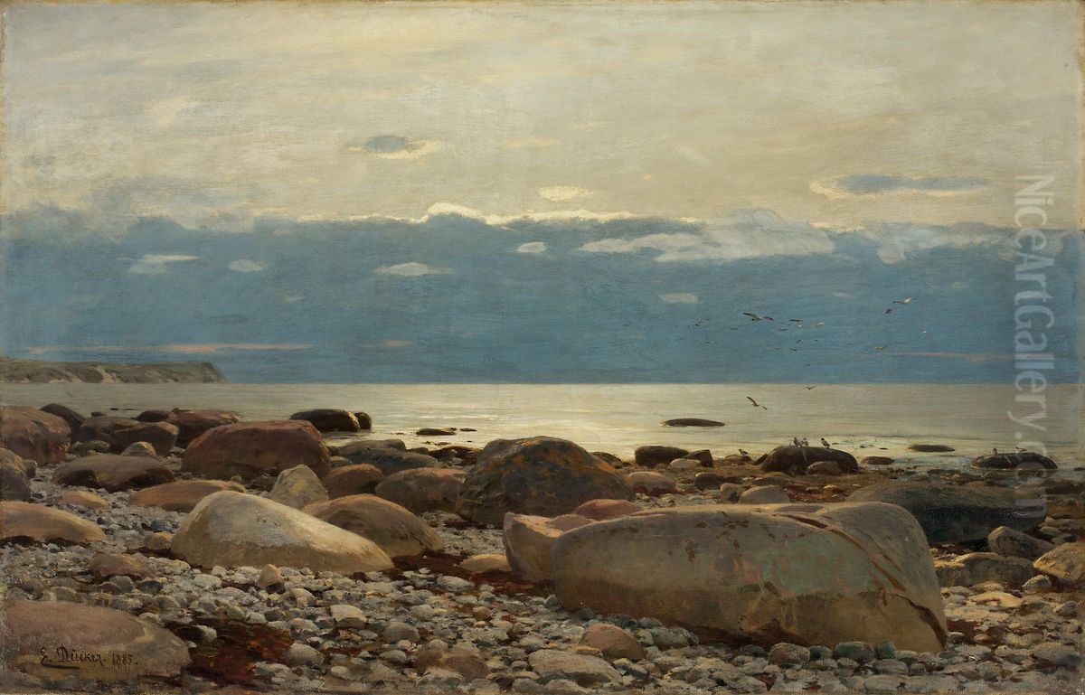 Rugen Oil Painting by Eugen Ducker