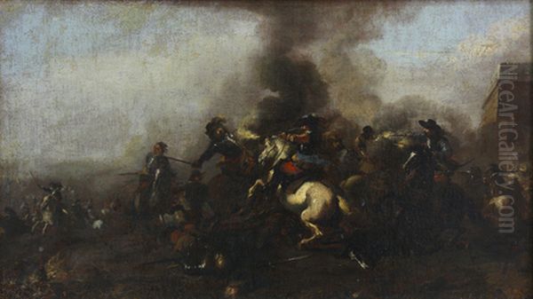 Cakatamart Oil Painting by Jacques Courtois