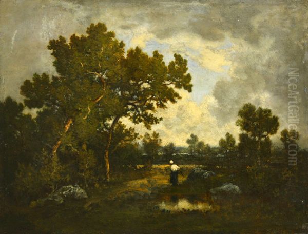 Bnankar Oil Painting by Narcisse Virgilio Diaz