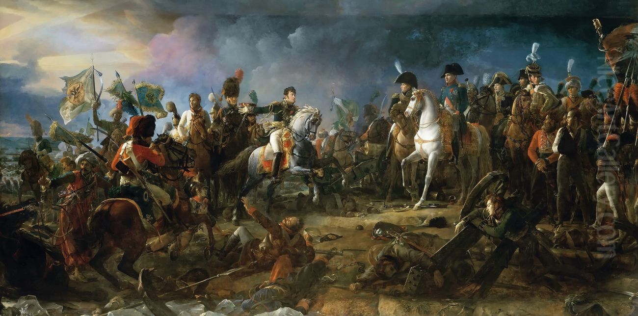 The Battle of Austerlitz, 2nd December 1805 Oil Painting by Francois Gerard