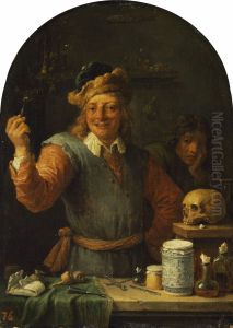 A Dentist in his Surgery