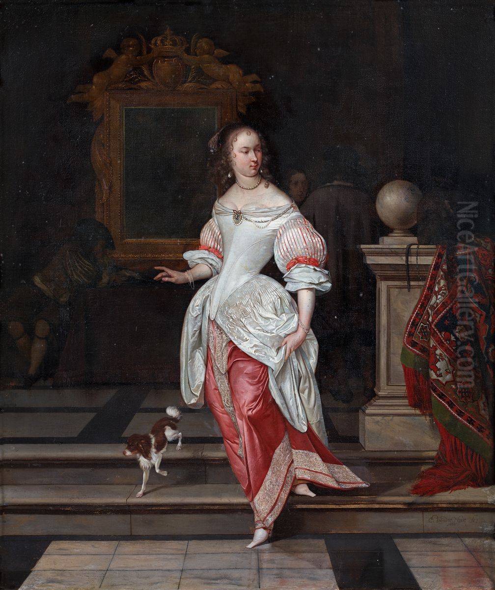 La Grande Dame Oil Painting by Eglon van der Neer