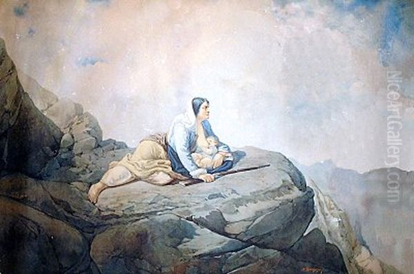 Woman of sasun Oil Painting by Arshak Fetvadjian