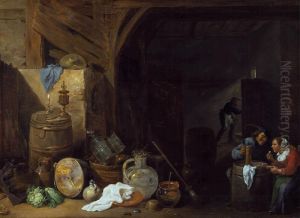 Meal in the Barn