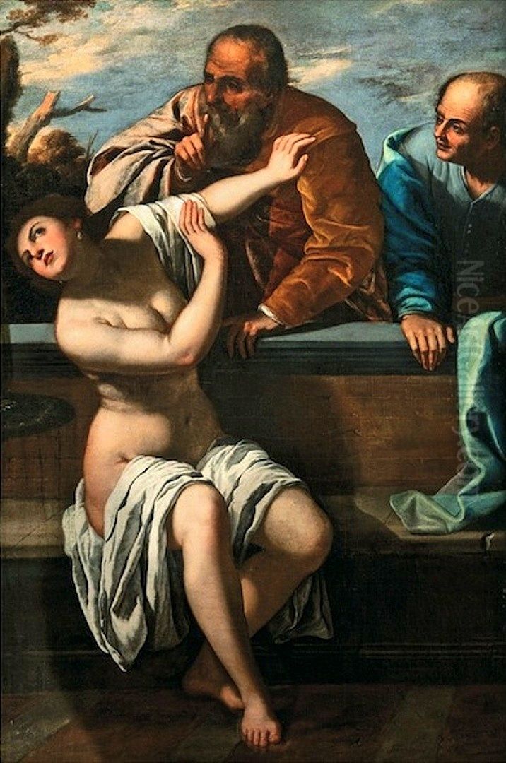 Susanna and the Elders Oil Painting by Artemisia Gentileschi