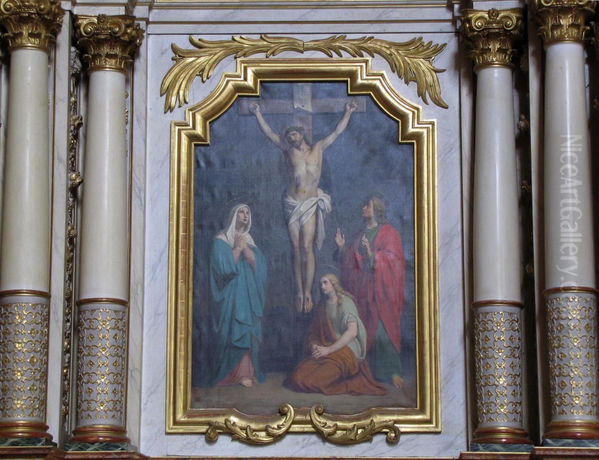 La Crucifixion Oil Painting by unknown