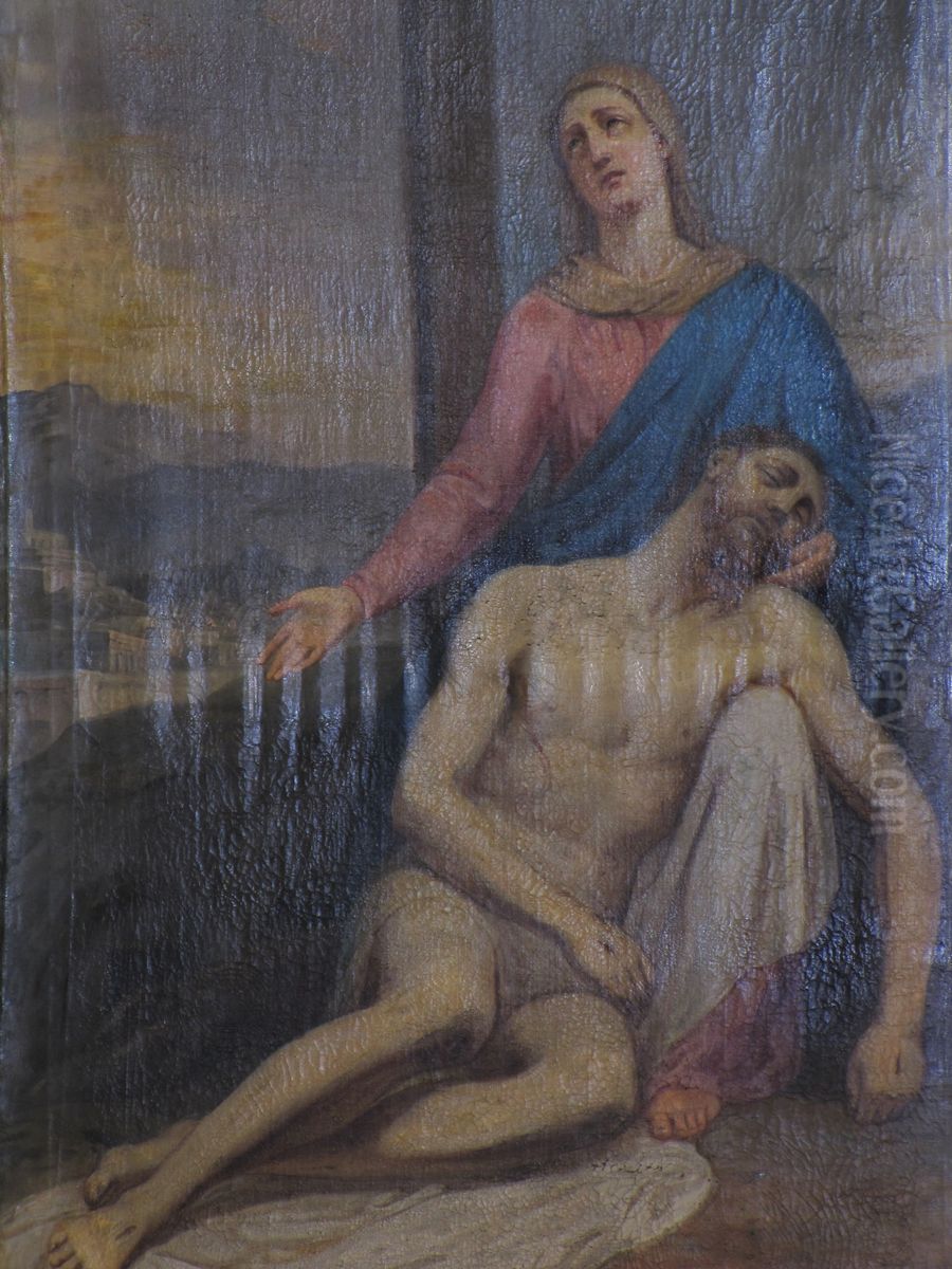 2 tableaux a Valff Oil Painting by unknown