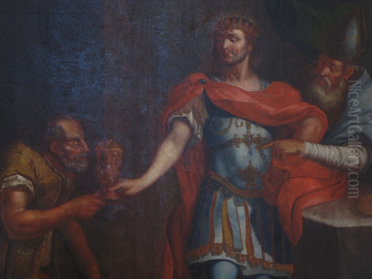 2 tableaux a Ebersmunster Oil Painting by unknown