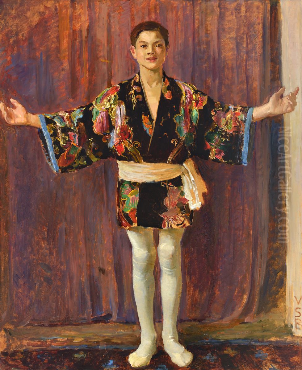 Tora Oil Painting by Venny Soldan-Brofeldt