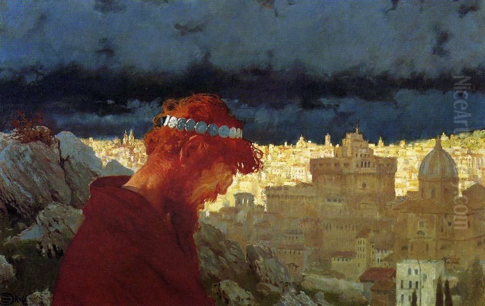 Judas. Oil Painting by Edward Okun