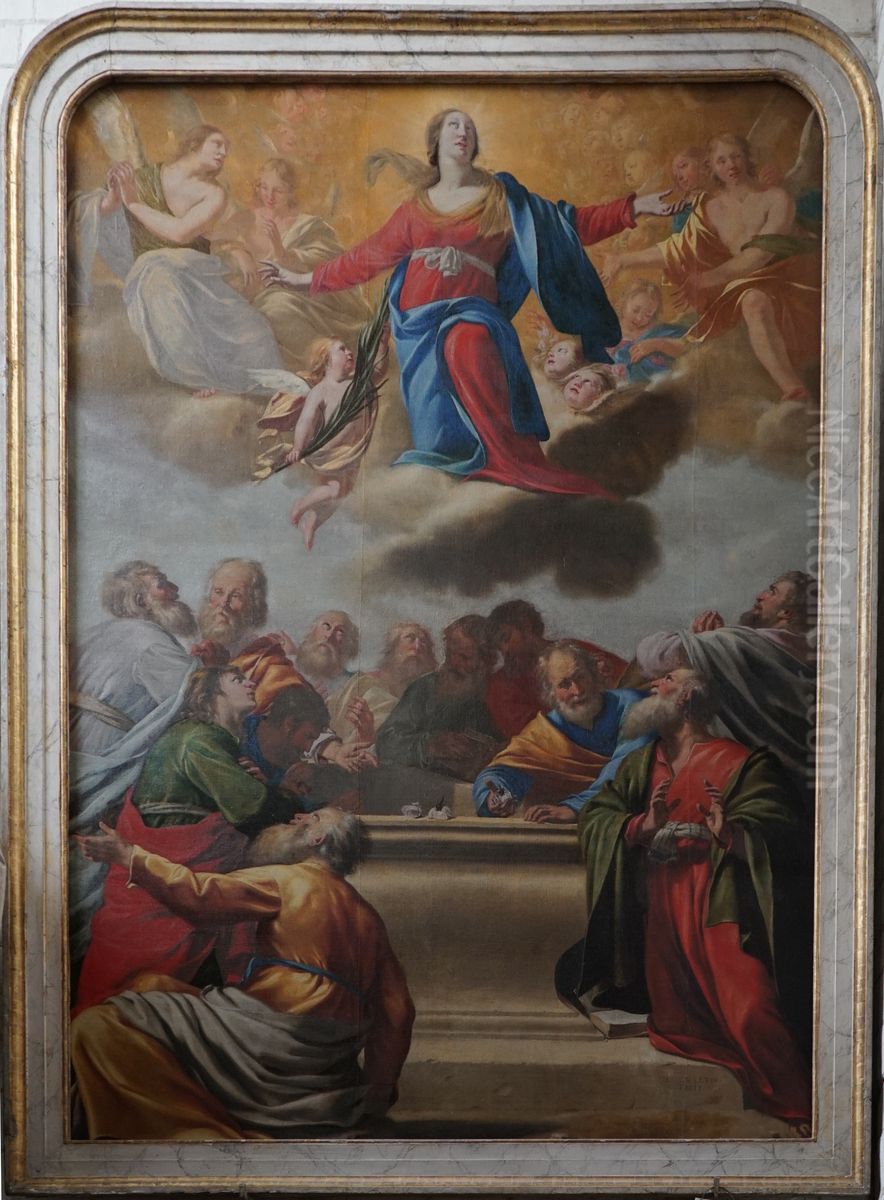 Assomption Oil Painting by Jacques de Letin
