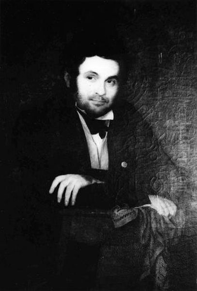 Portrait de Louis-Jacques Begin Oil Painting by Augustine Cochet de Saint-Omer