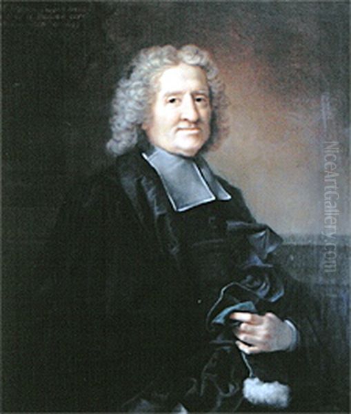 portrait of Francois Robert Secousse Oil Painting by Hyacinthe Rigaud