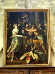 Die Enthauptung des hl. Johannes des Taufers