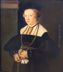 Portrait of Felicitas Welser wife of Hieron. Seiler