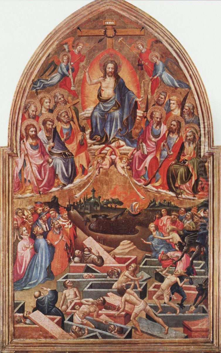 The Last Judgment Oil Painting by Gherardo Starnina