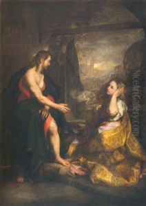 Cristo e la MaddalenaLatina:Noli me tangere