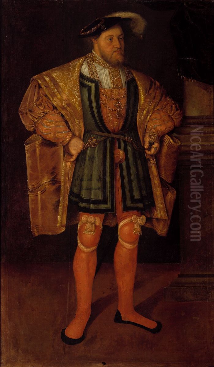 Bildnis des Pfalzgrafen Ottheinrich, Herzog von Pfalz-Neuburg Oil Painting by Barthel Beham