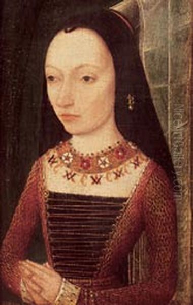Portrait of Margaret of York (1446-1503) Oil Painting by unknown