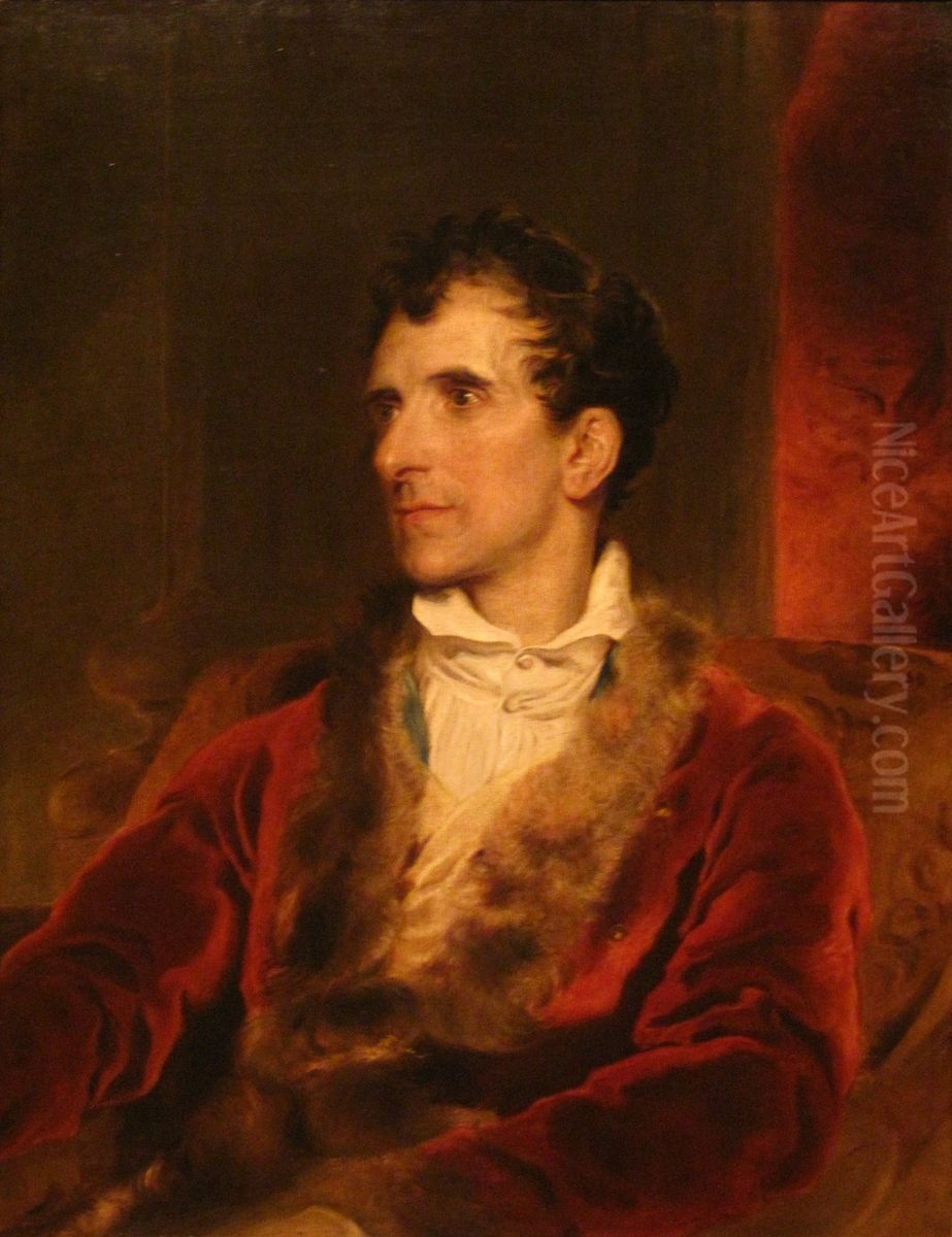 Antonio Canova Oil Painting by Thomas Lawrence