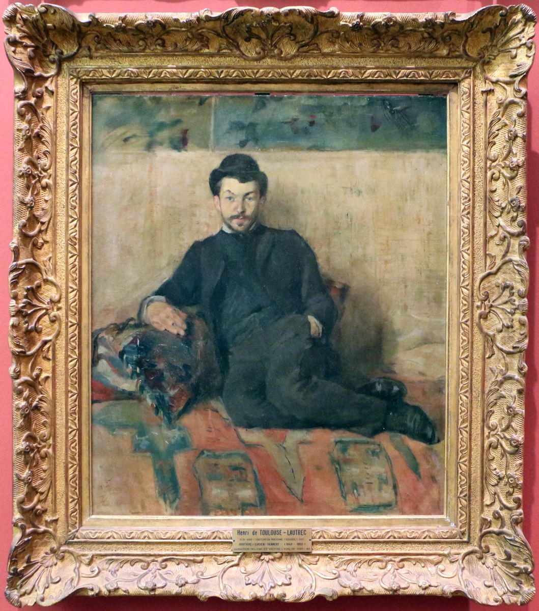 Gustave Lucien Dennery (1863-1953), peintre Oil Painting by Henri De Toulouse-Lautrec