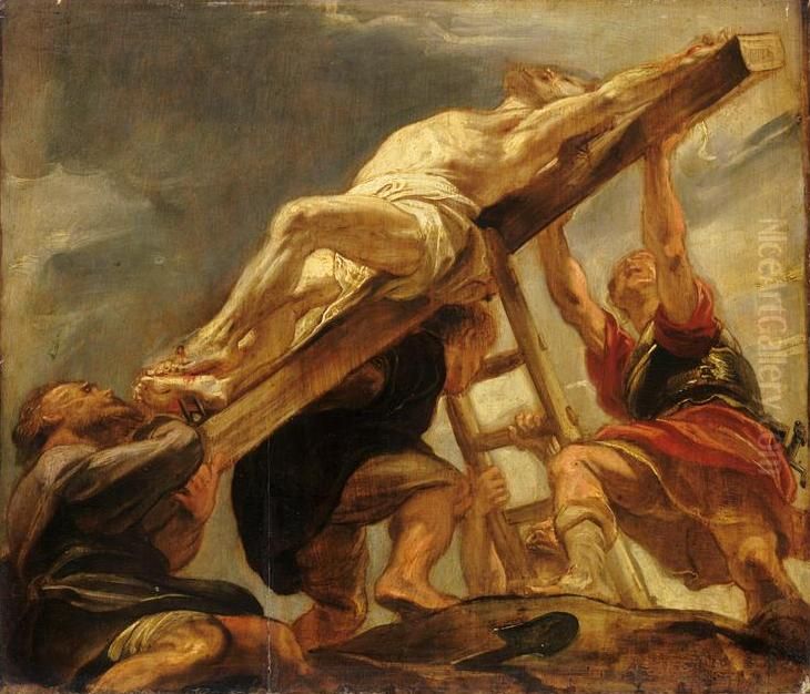 31-37) Oil Painting by (studio of) Rubens, Peter Paul