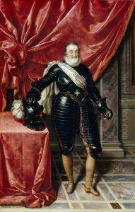 Henry IV (1553-1610), roi de France, en armure