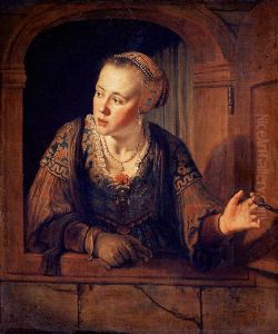 Young Woman at a Window