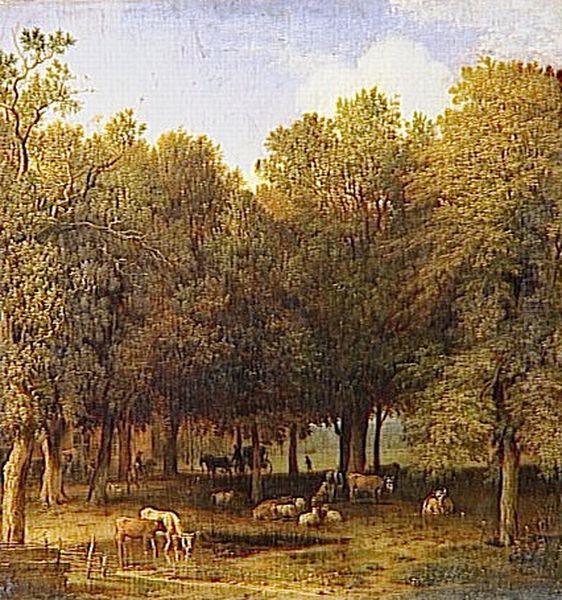The Wood at The Hague Oil Painting by Paulus Potter