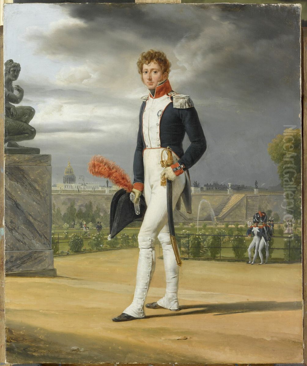 Philippe Lenoir Oil Painting by Horace Vernet