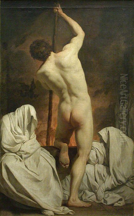 Caron passant les ombres Oil Painting by Pierre Subleyras