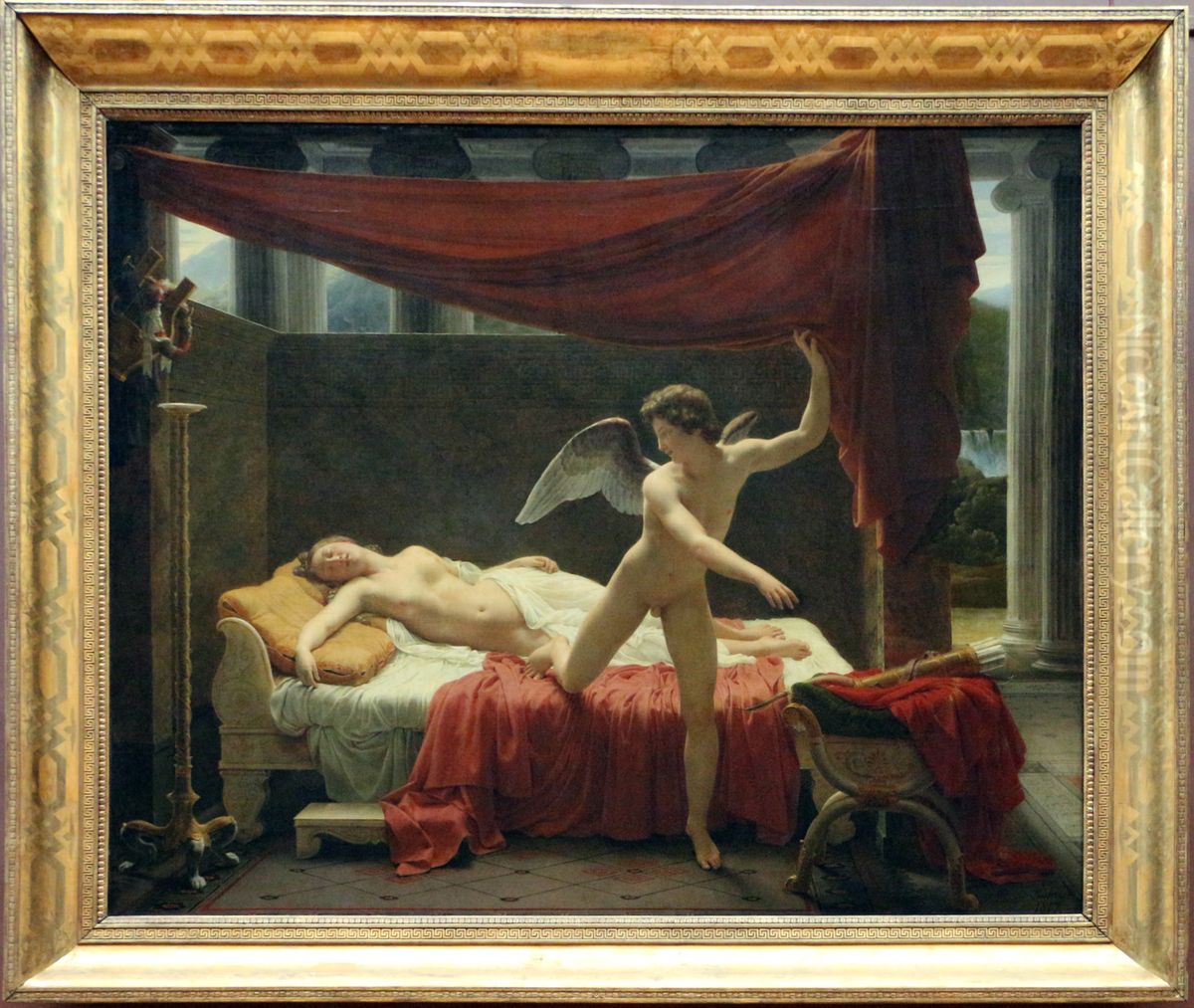 L'Amour et Psyche Oil Painting by Francois-Edouard Picot