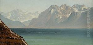 Lac et montagnes