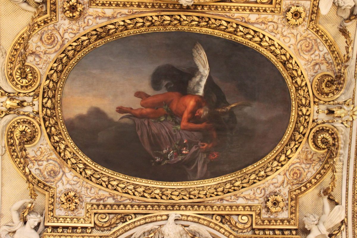 Le Soir ou Morphee Oil Painting by Charles Le Brun