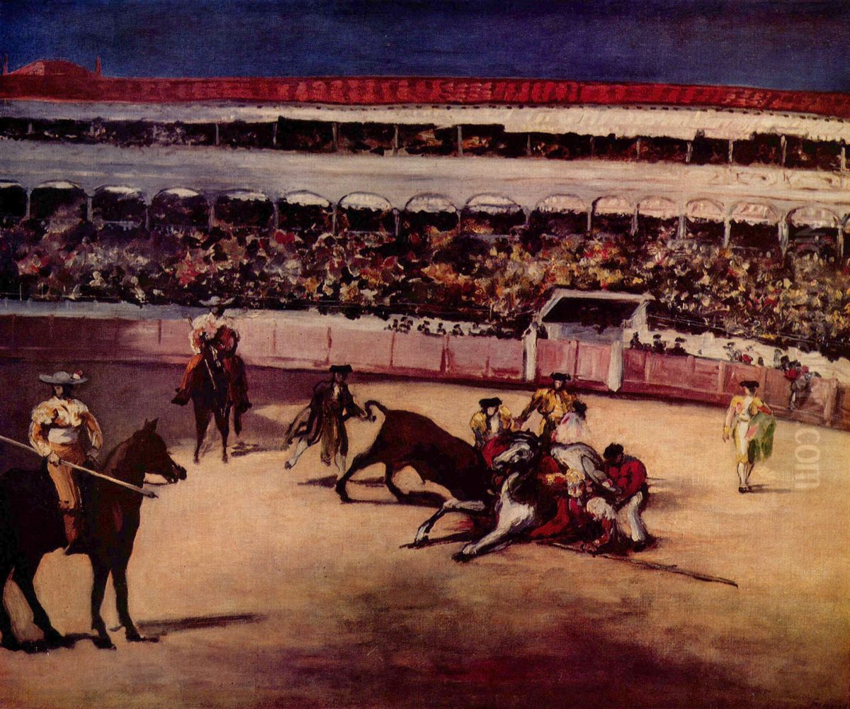 Stierkampf Oil Painting by Edouard Manet