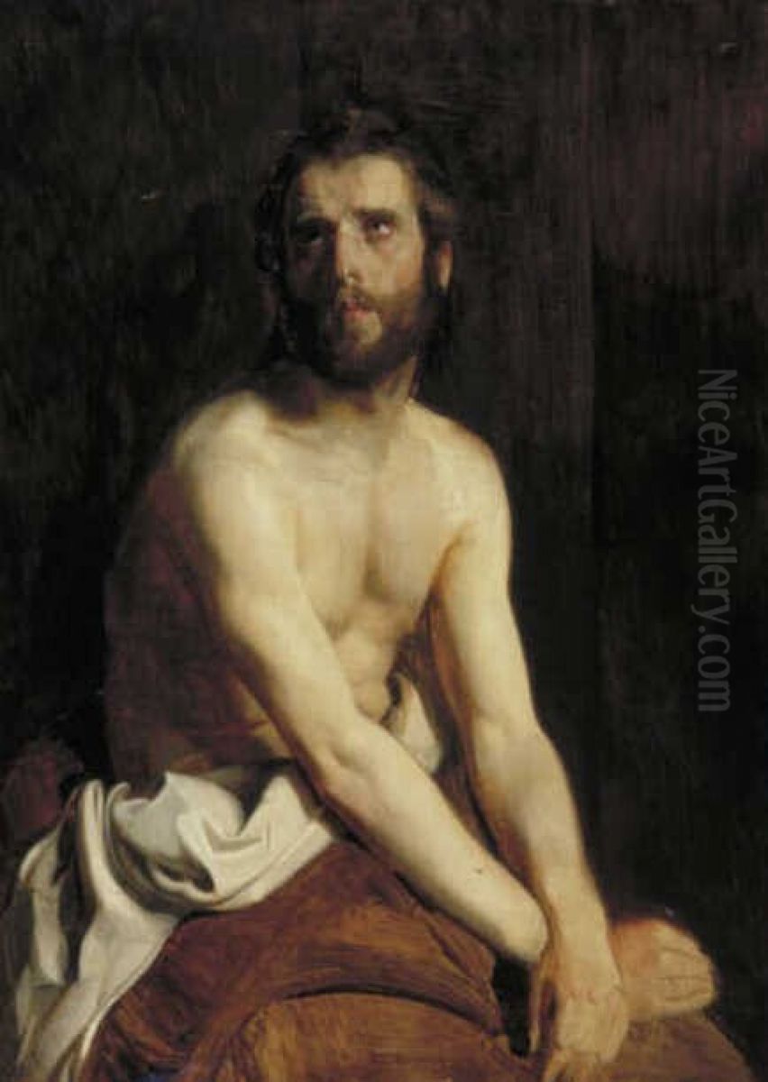 Ecce Homo Oil Painting by Charles Van Beveren