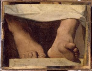 Etude pour l' Apotheose d'Homere: les pieds d'Homere.