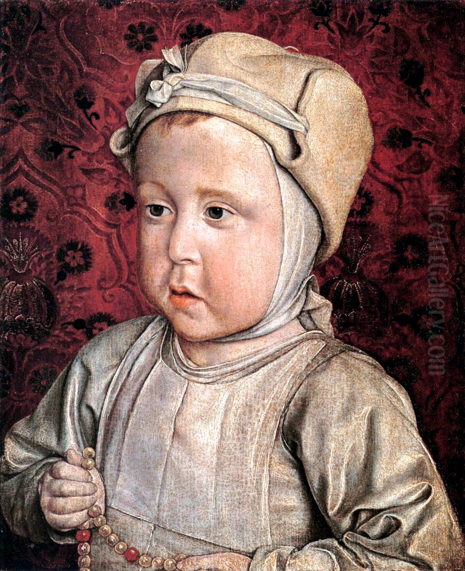 The Dauphin Charles-Orlant (1492-1495) Oil Painting by Jean Hey