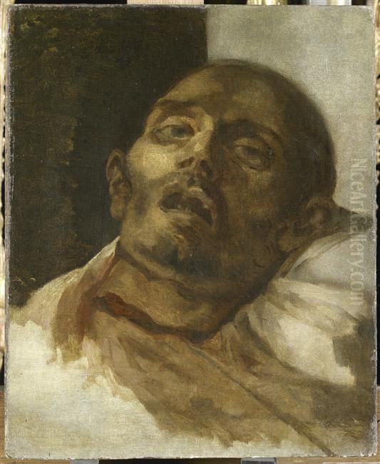 Le guillotine Oil Painting by Theodore Gericault