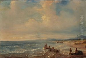 A Bay at the Mediterranean Sea