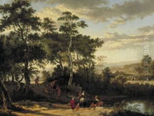 Italiaans landschap in de zon