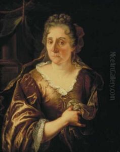Portret van de schilderes Rachel Ruysch