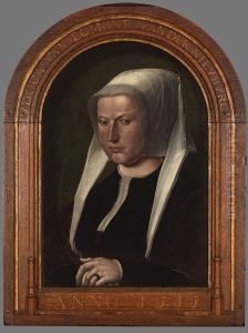 Portret van Judoca van Egmond van der Nieuburgh