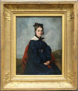 Alexina Legoux, employee chez Mme Sennegon, modiste, soeur de l'artiste.