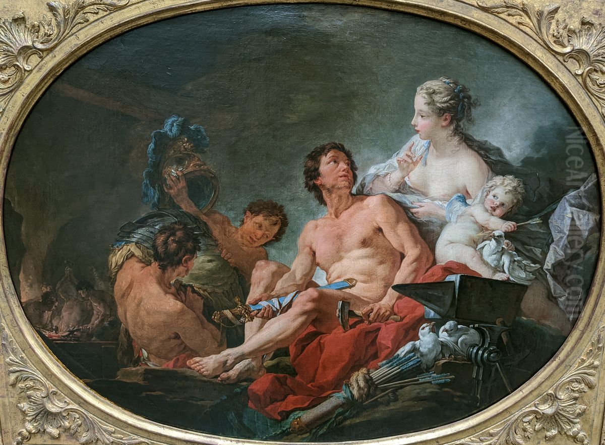 Les Forges de Vulcain. Oil Painting by Francois Boucher