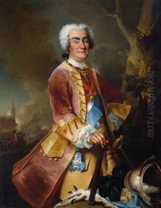 Portrait of Augustus II the Strong.