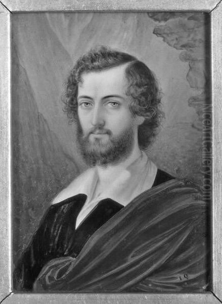 Der Vater des Kunstlers Oil Painting by Johann Zacharias Quast