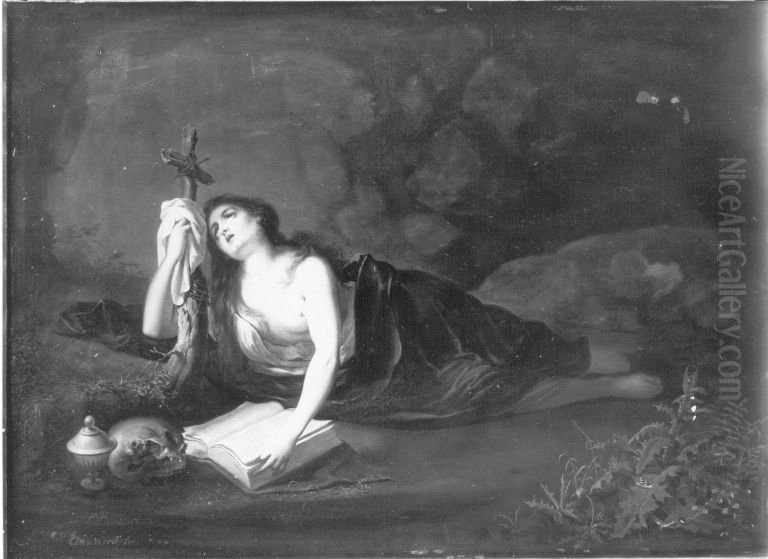 Die hl. Magdalena Oil Painting by Johann Jakob Dorner the Elder
